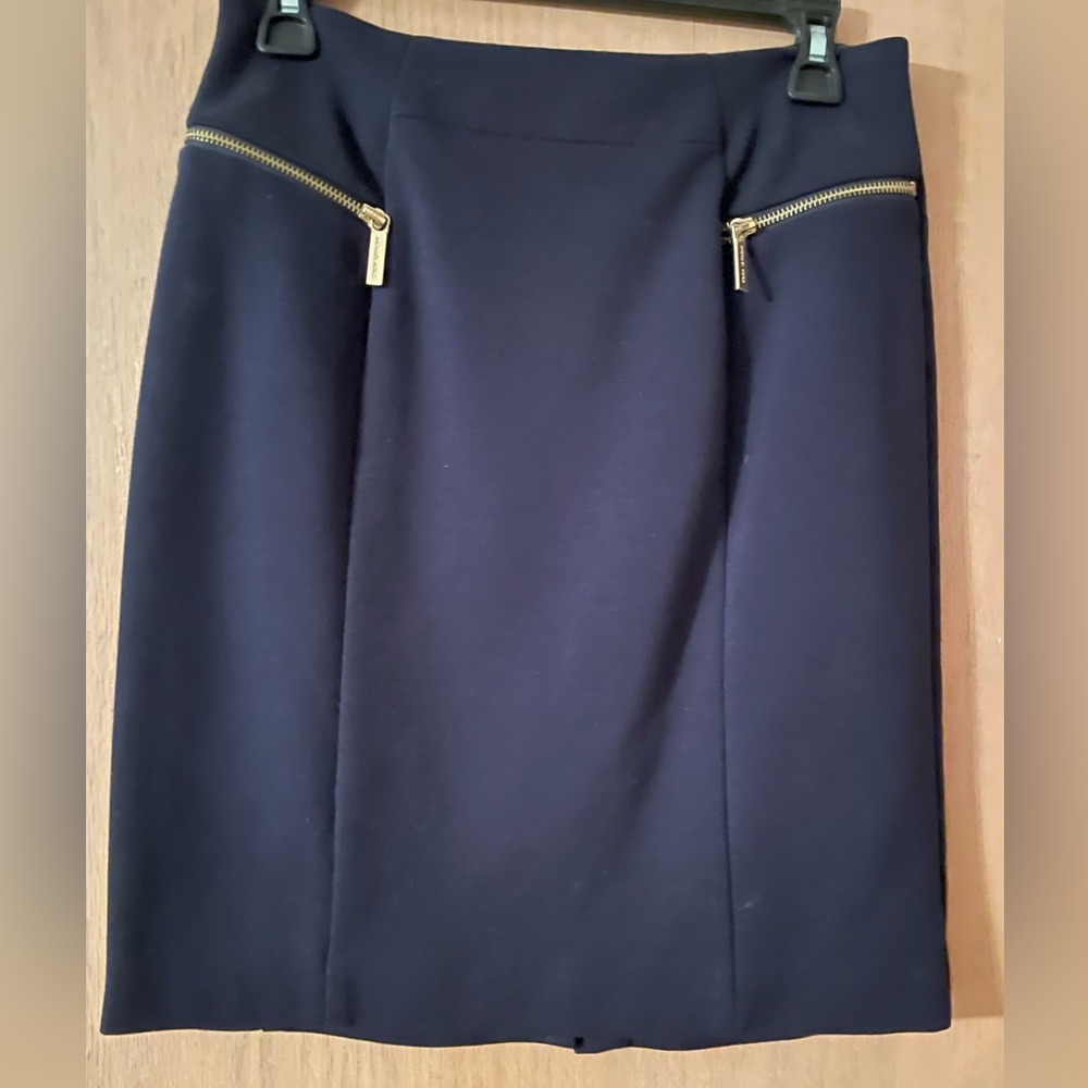 Woman’s Michael Kors navy mini skirt